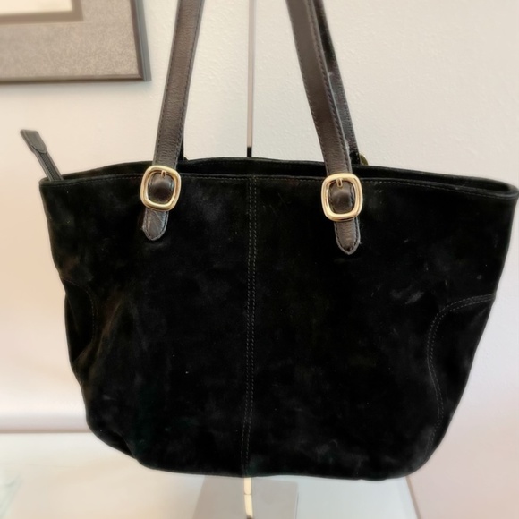 MICHAEL KORS E-1205 HUDSON DOWNTOWN BLACK SUEDE - Picture 4 of 9